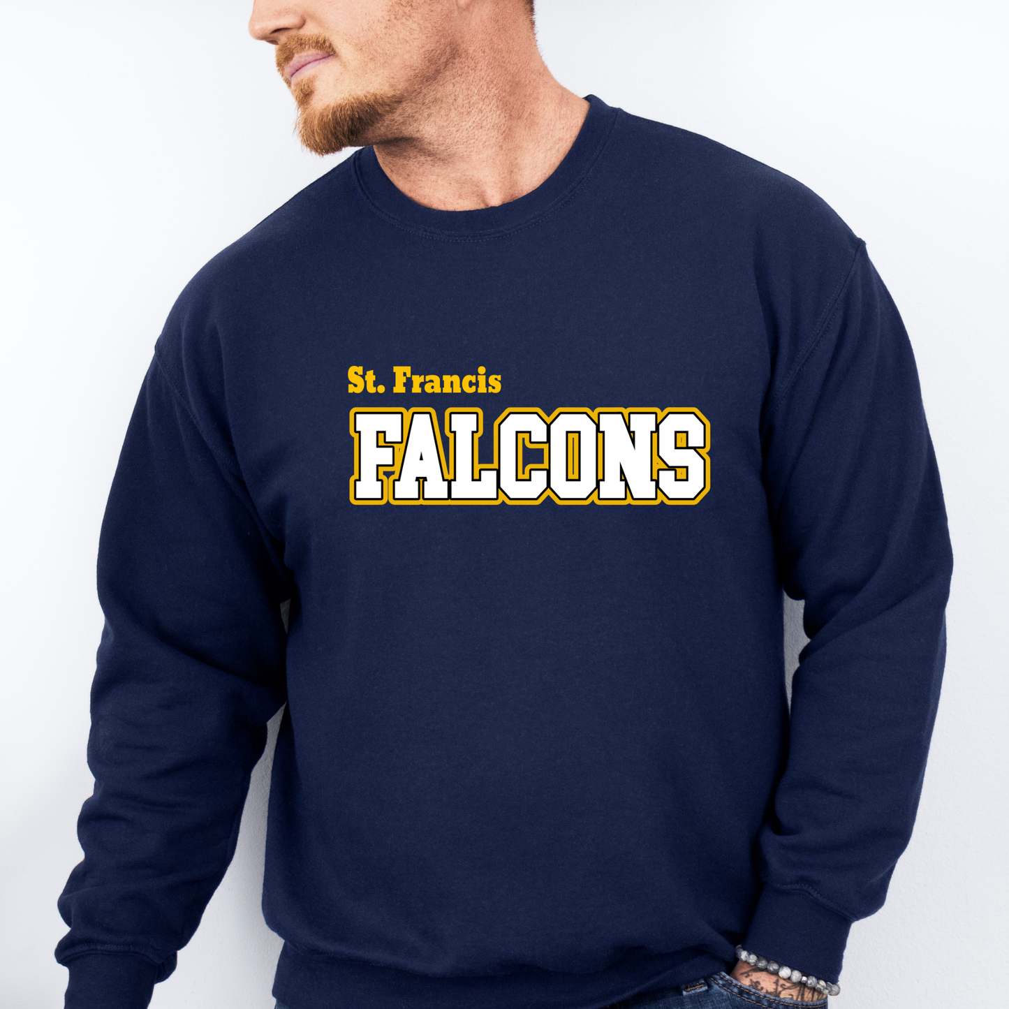 St Francis Spirit Wear -Crewneck- Adult Sizing
