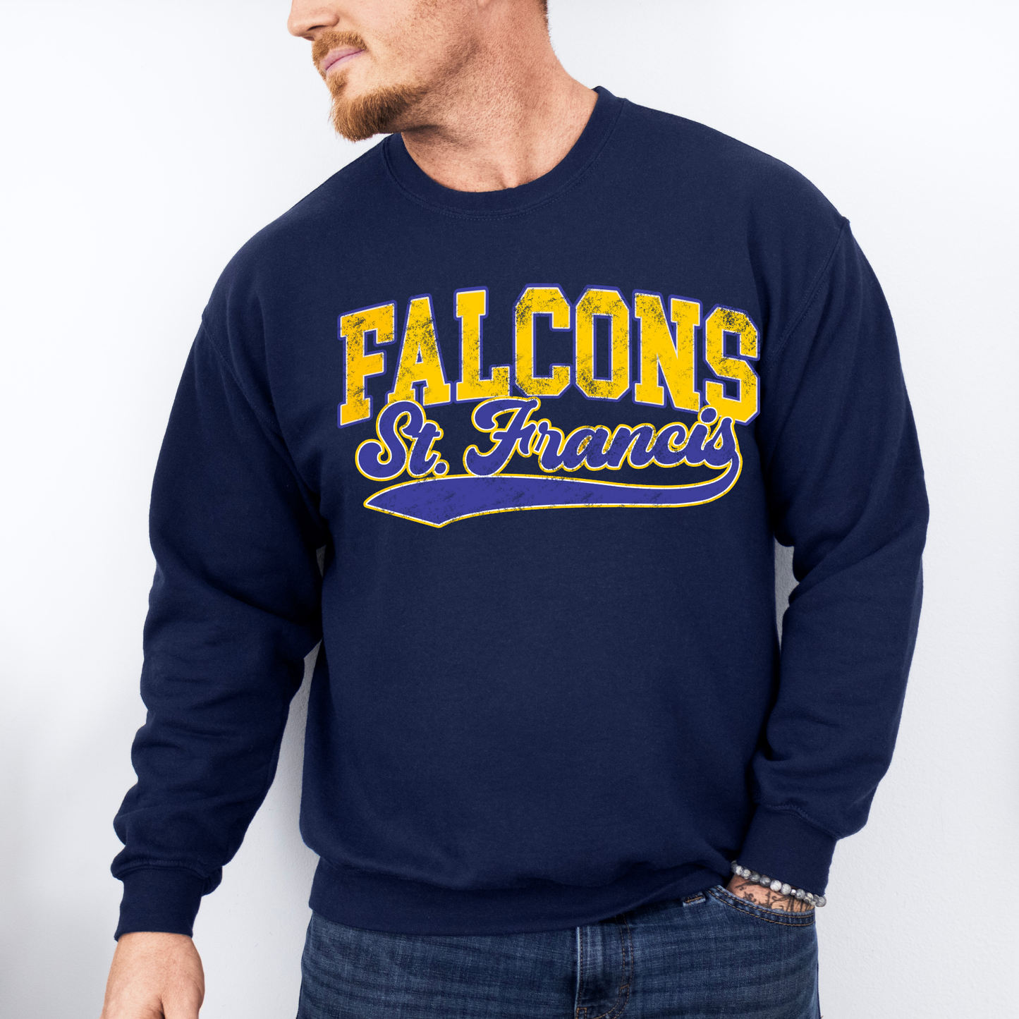 St Francis Spirit Wear -Crewneck- Youth Sizing