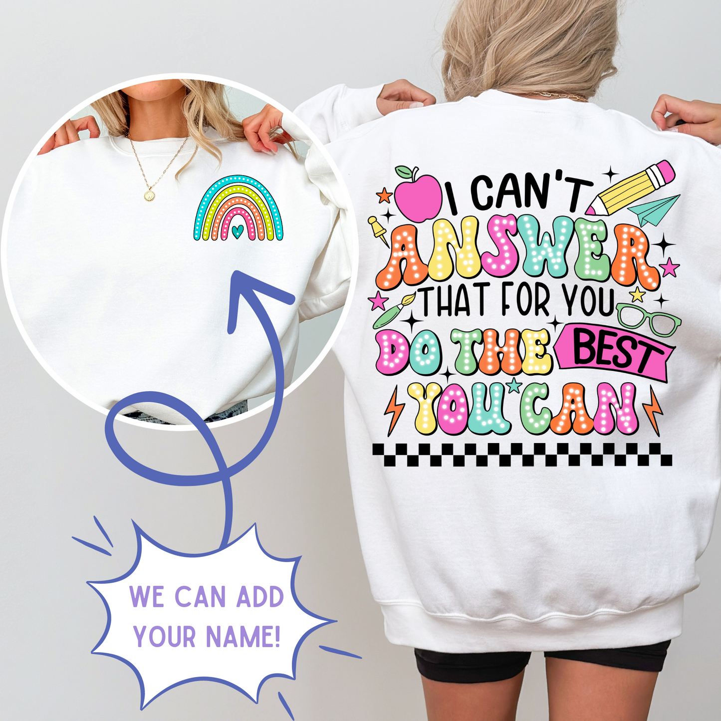 Do the best you can