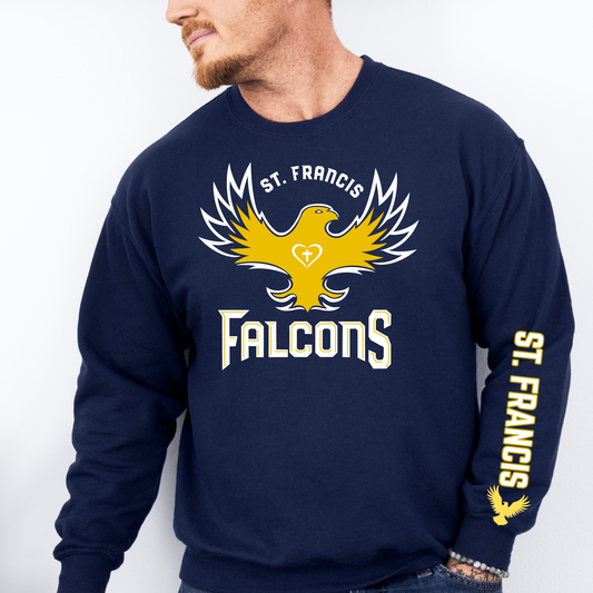 St Francis Spirit Wear -Crewneck- Adult Sizing