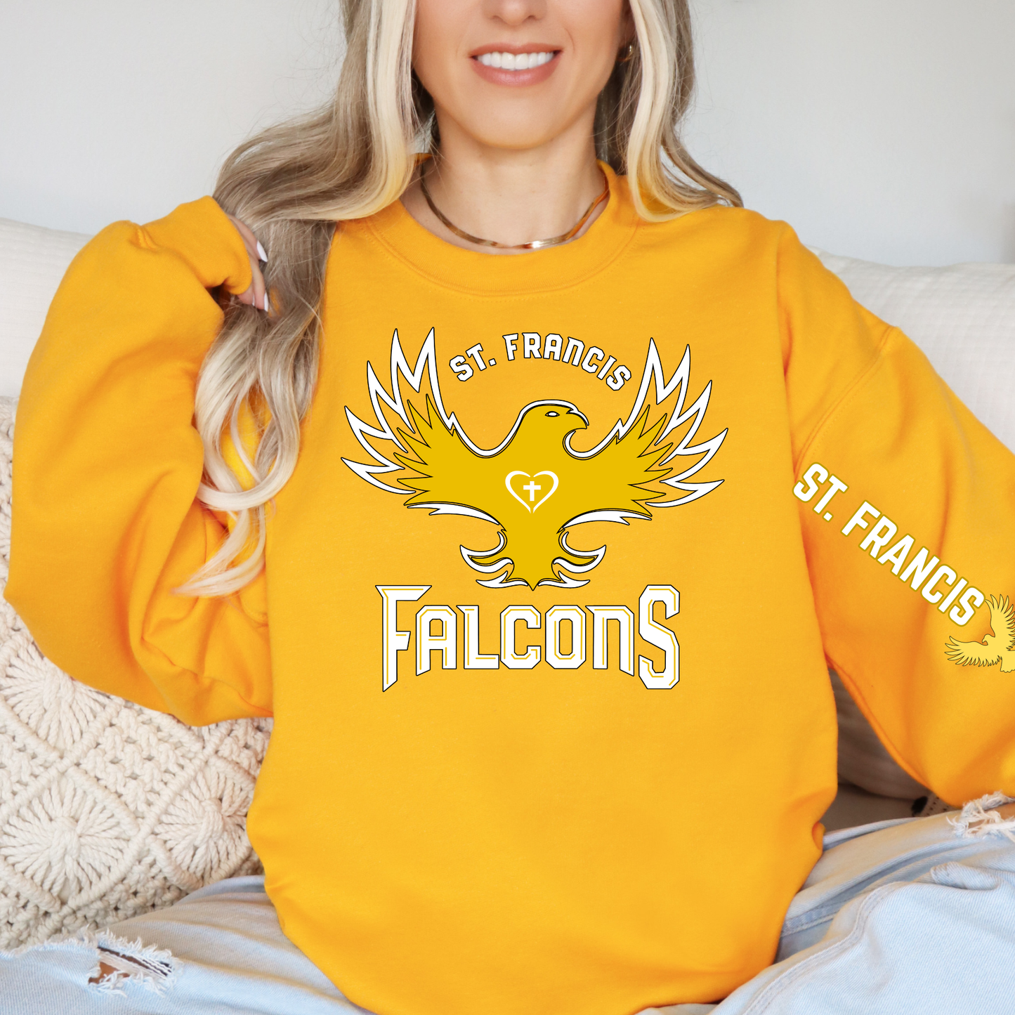 St Francis Spirit Wear -Crewneck- Adult Sizing