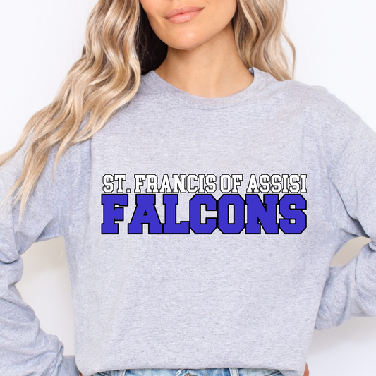 St Francis Spirit Wear - Long Sleeve Shirt - Youth Sizing