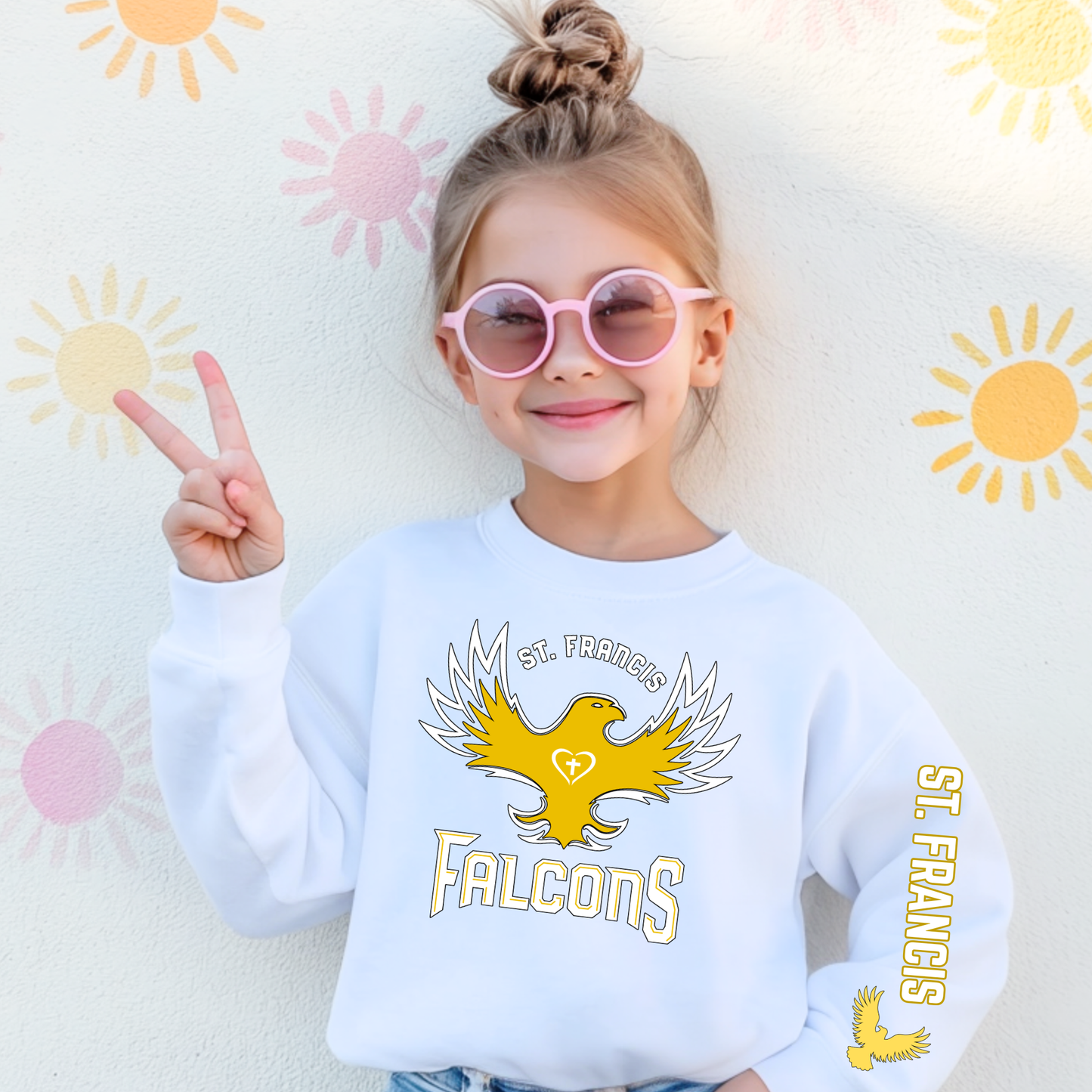 St Francis Spirit Wear -Crewneck- Youth Sizing