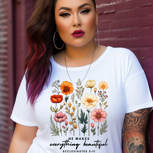 He makes everything beautiful