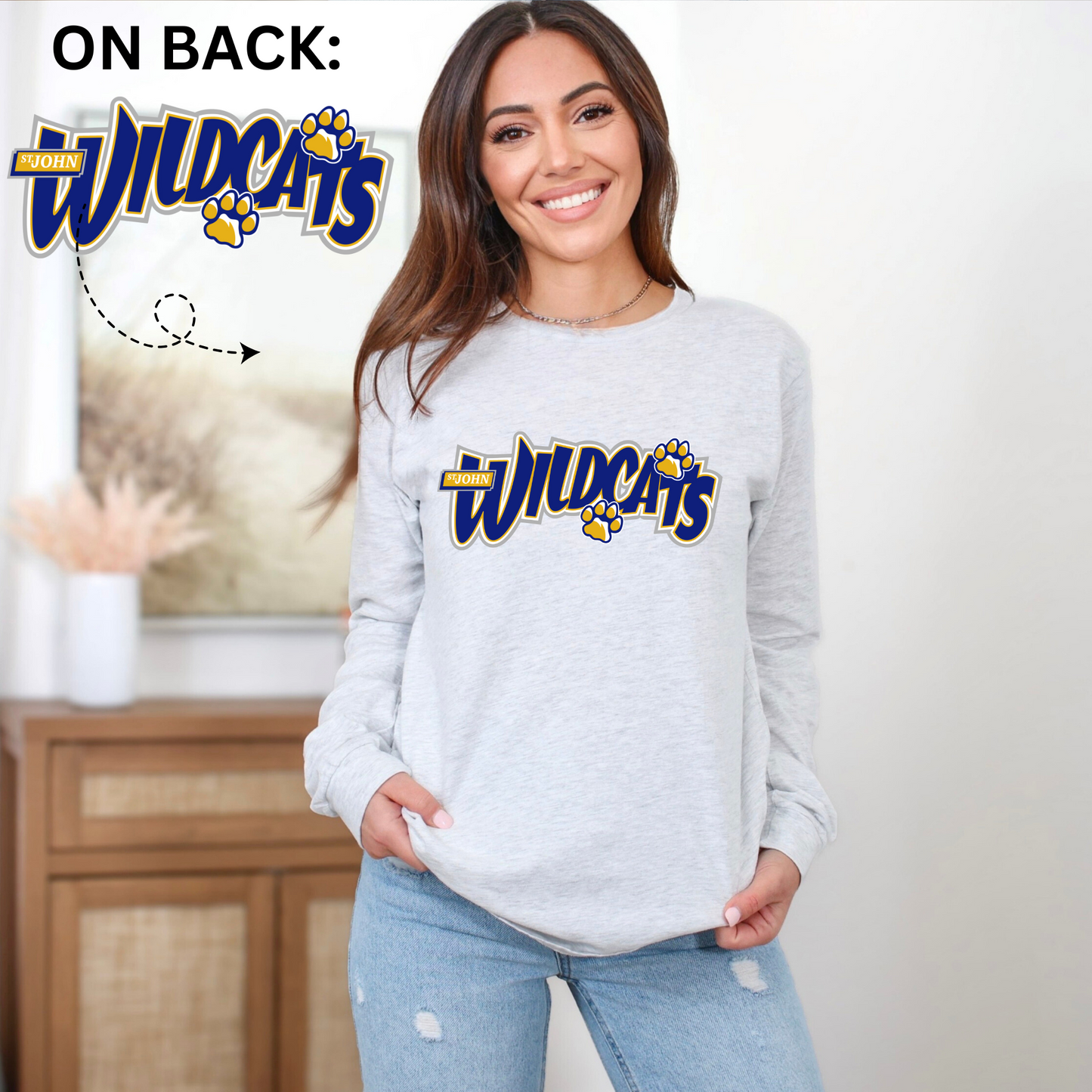 Wildcats Long Sleeve Shirt - Youth