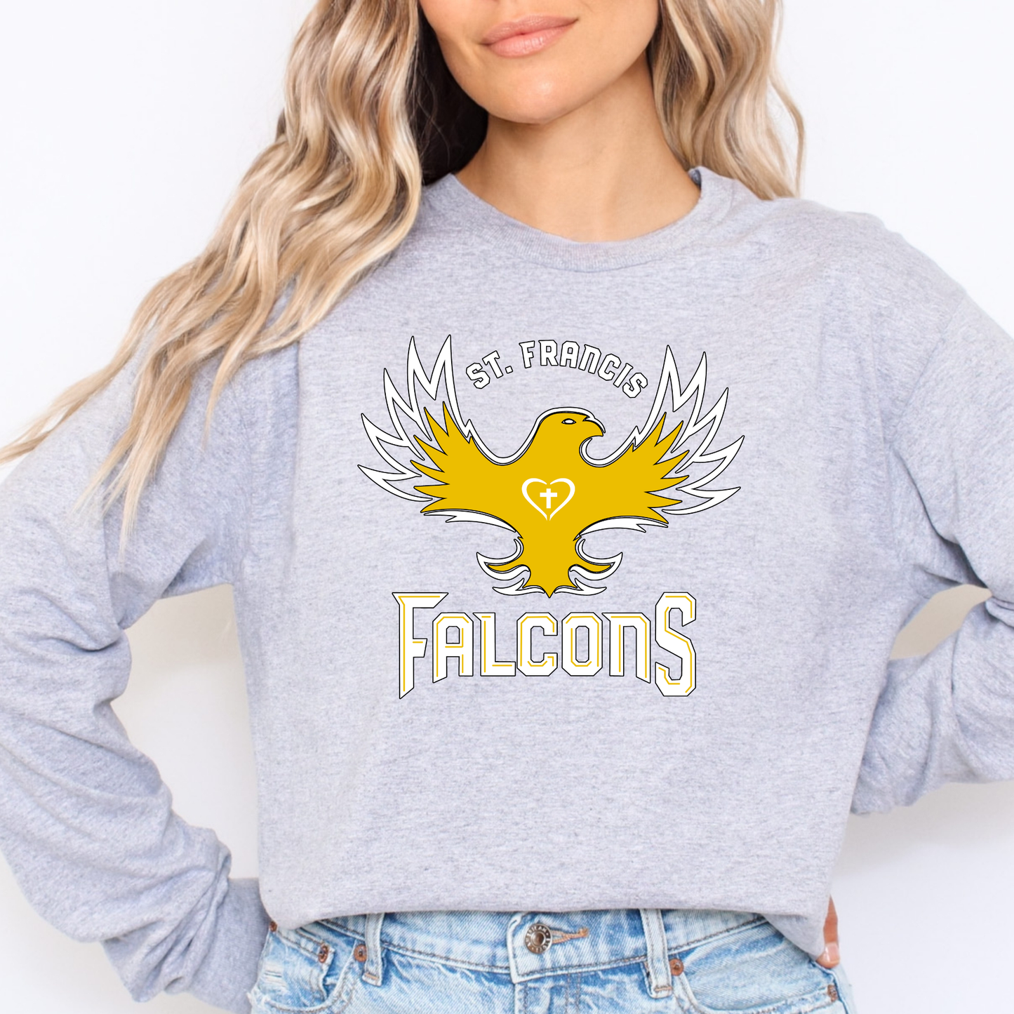 St Francis Spirit Wear - Long Sleeve Shirt - Adult Sizing