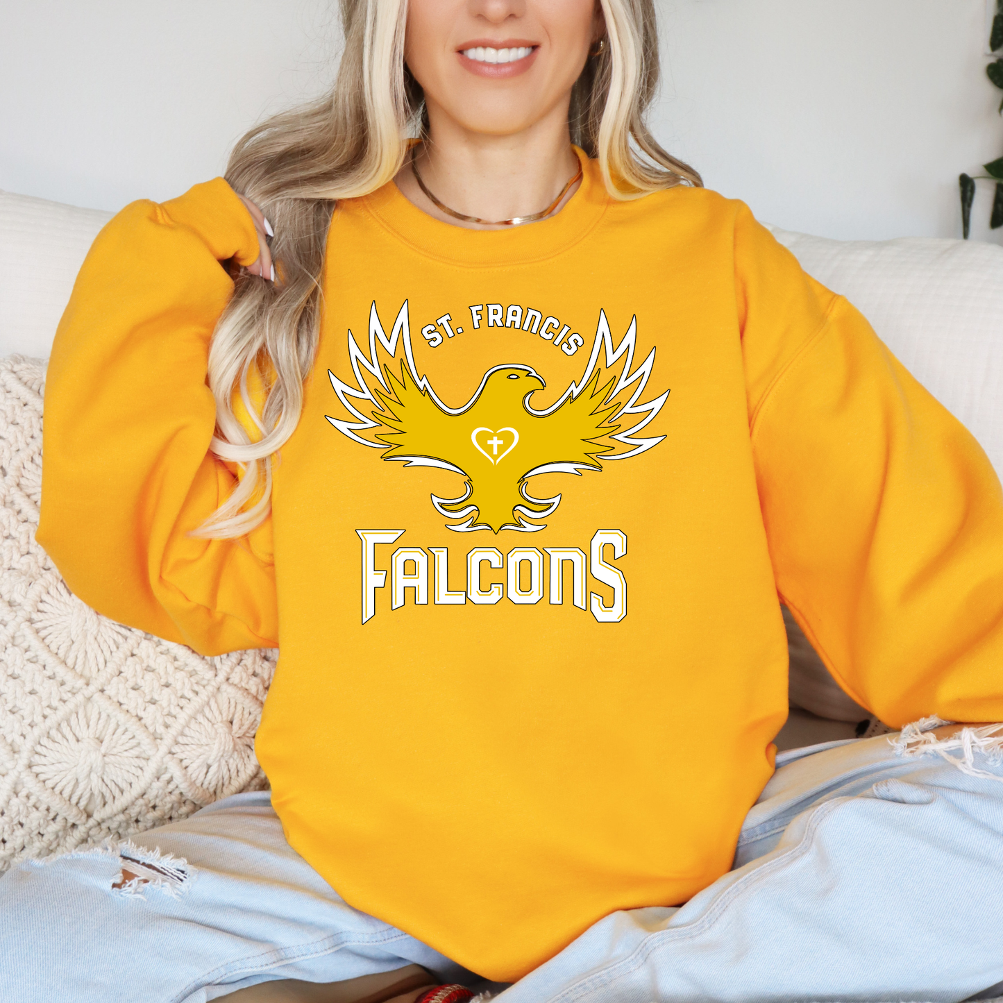 St Francis Spirit Wear -Crewneck- Adult Sizing