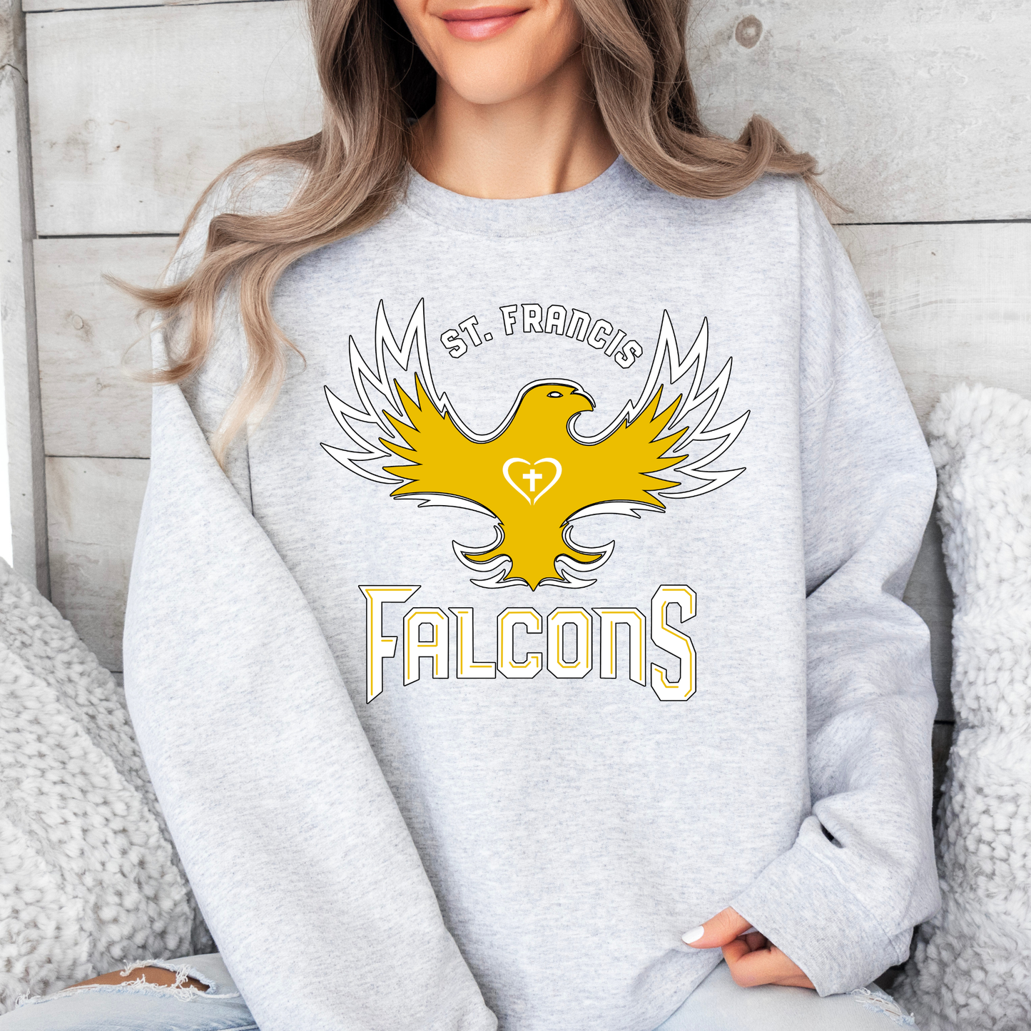 St Francis Spirit Wear -Crewneck- Adult Sizing