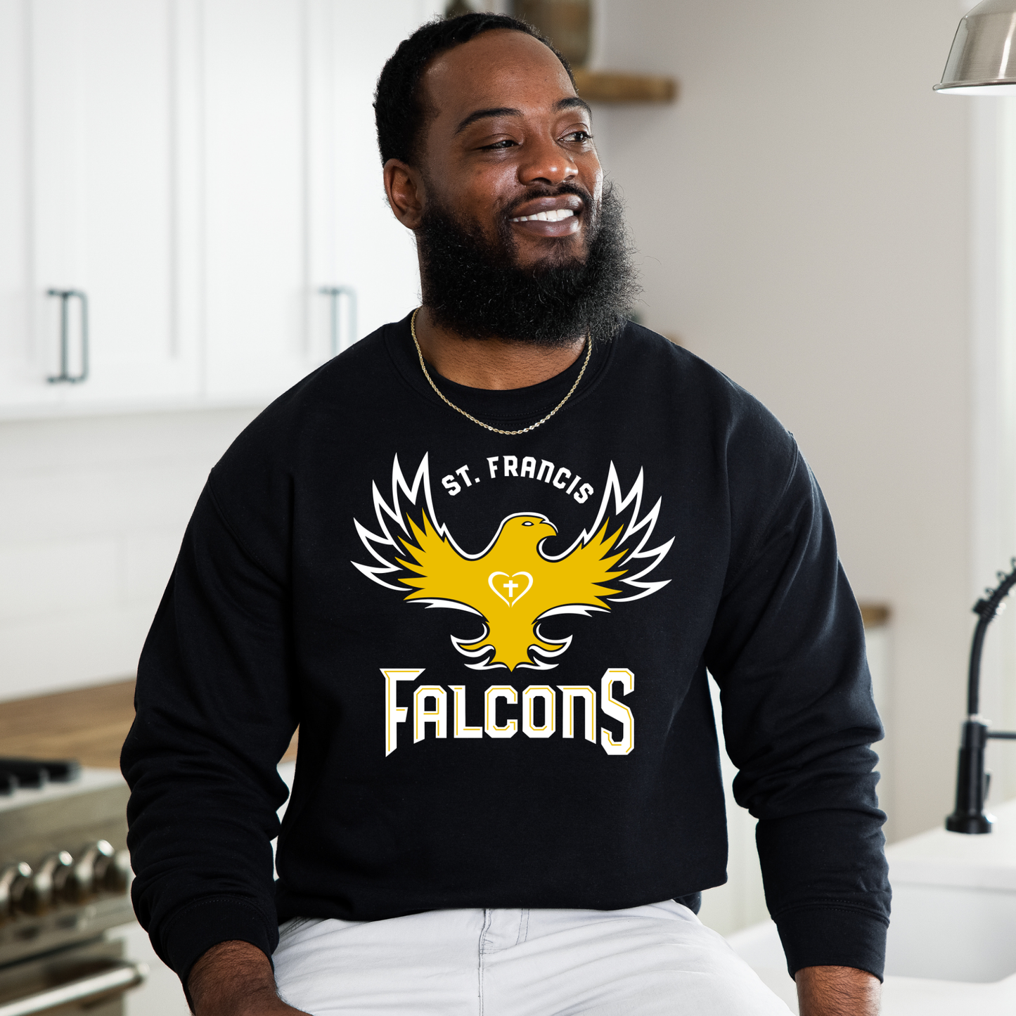 St Francis Spirit Wear -Crewneck- Youth Sizing