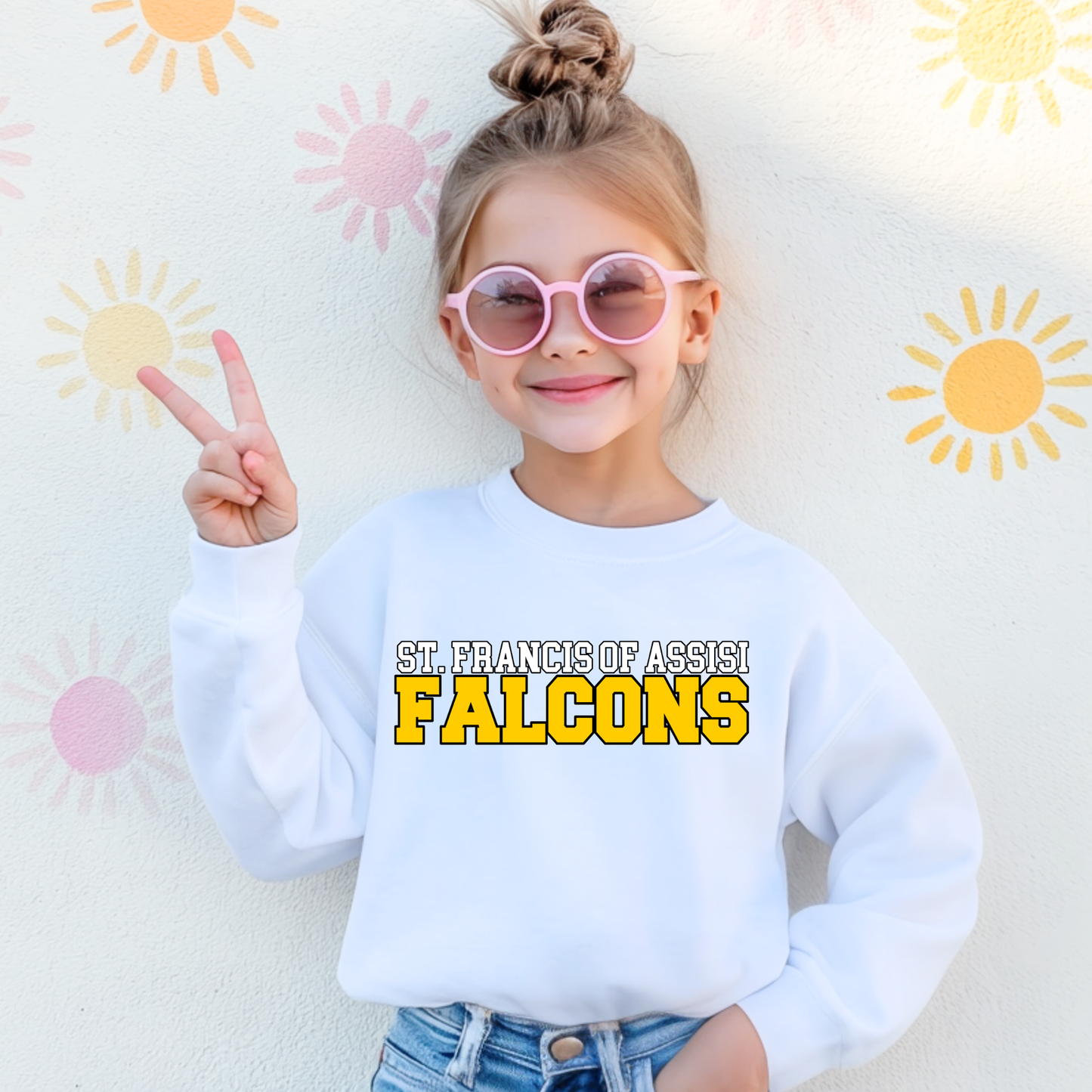 St Francis Spirit Wear -Crewneck- Youth Sizing