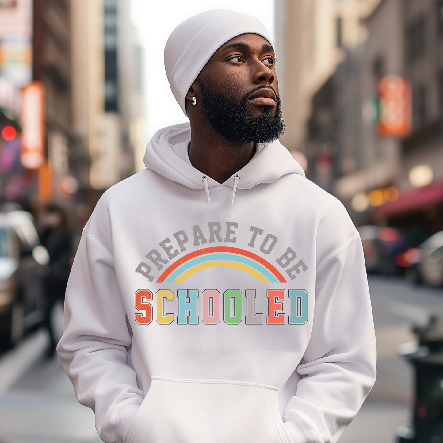 Schooled Distressed design