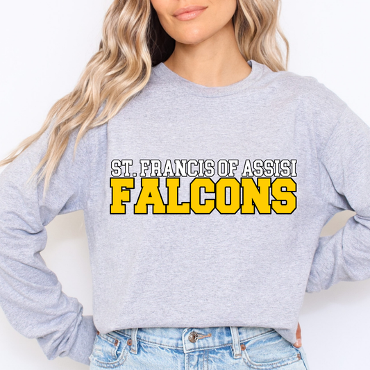 St Francis Spirit Wear - Long Sleeve Shirt - Youth Sizing