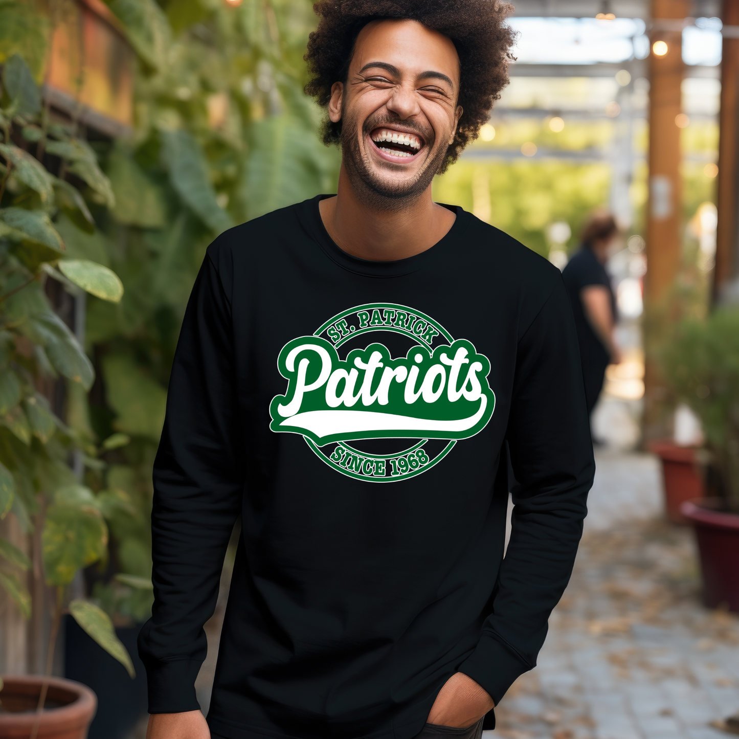 St Patrick's - Long Sleeve shirt - Adult Size - Student & Parents