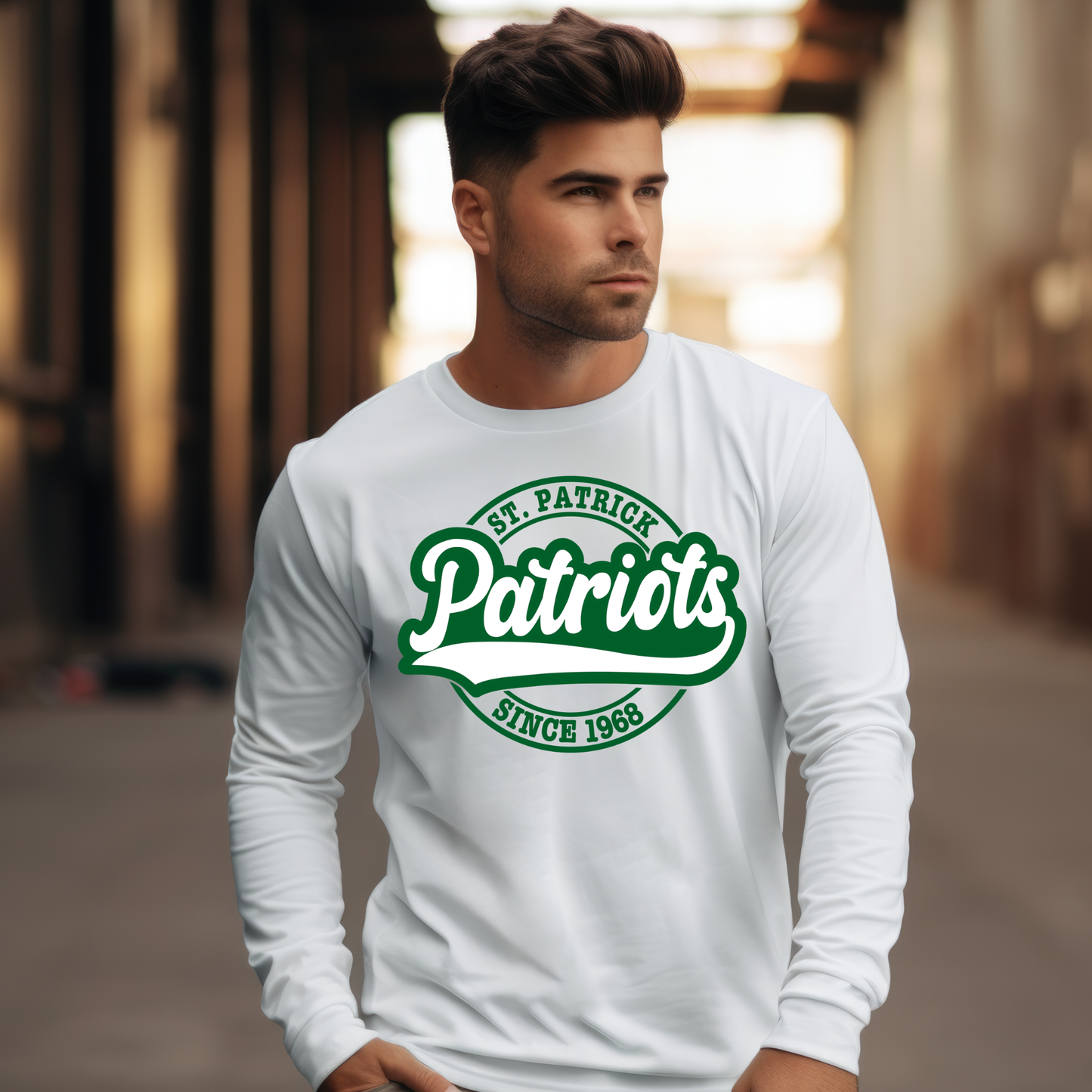 St Patrick's - Long Sleeve shirt - Adult Size - Student & Parents