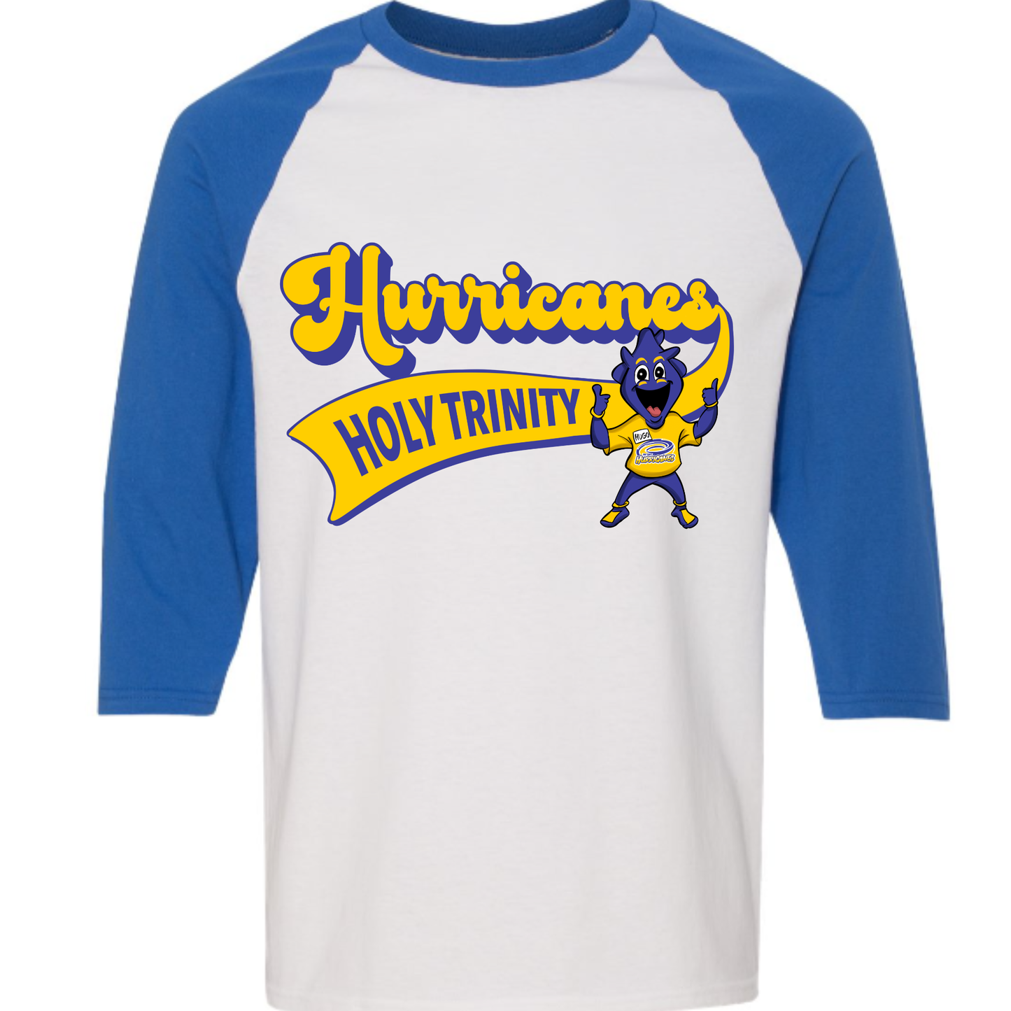 Holy Trinity - 3/4 sleeve raglan Adult Size- Student & Parents