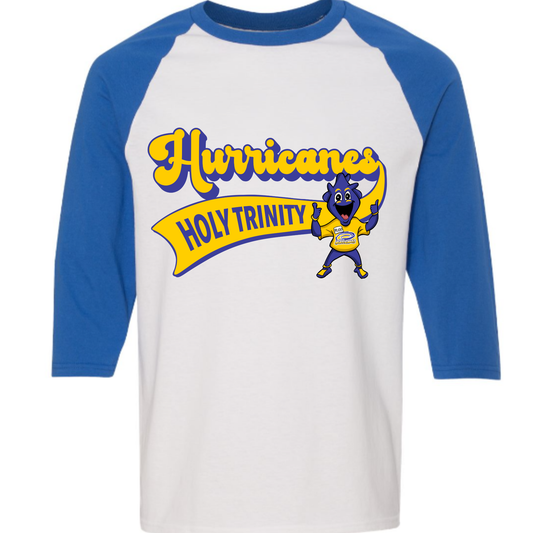 Holy Trinity - 3/4 sleeve raglan Adult Size- Student & Parents