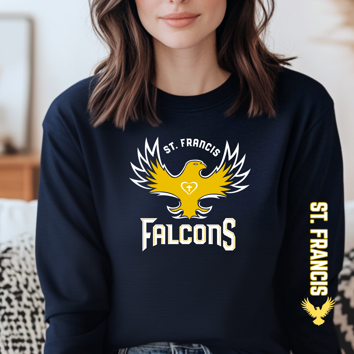 St Francis Spirit Wear - Long Sleeve Shirt - Adult Sizing