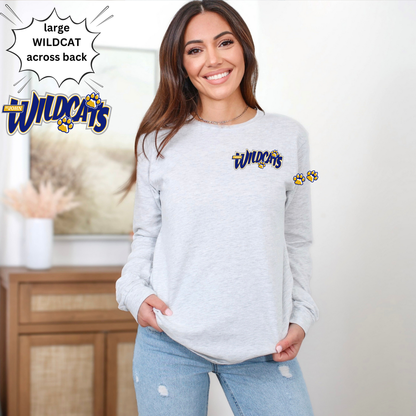 Wildcats Long Sleeve Shirt - Youth