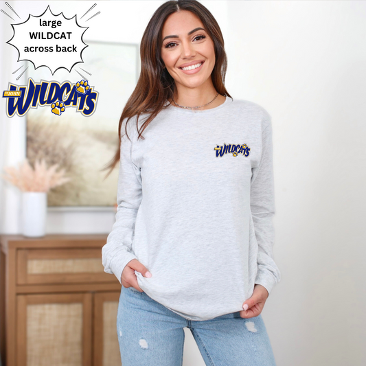 Wildcats Long Sleeve Shirt -Adult