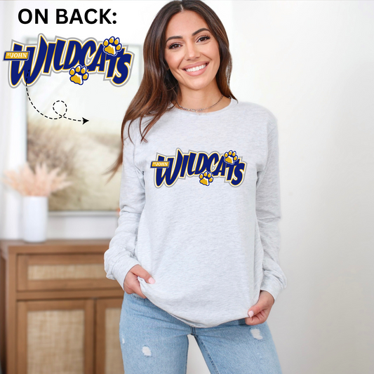 Wildcats Long Sleeve Shirt - Adult