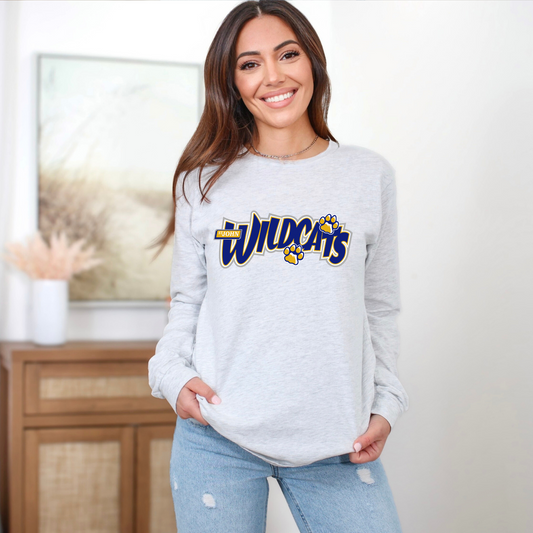 Wildcats Long Sleeve Shirt - ADULT