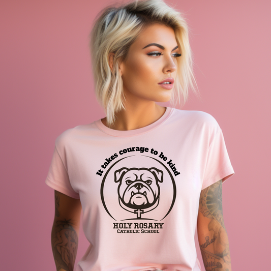 Holy Rosary - HOYAS -Pink Shirt Day