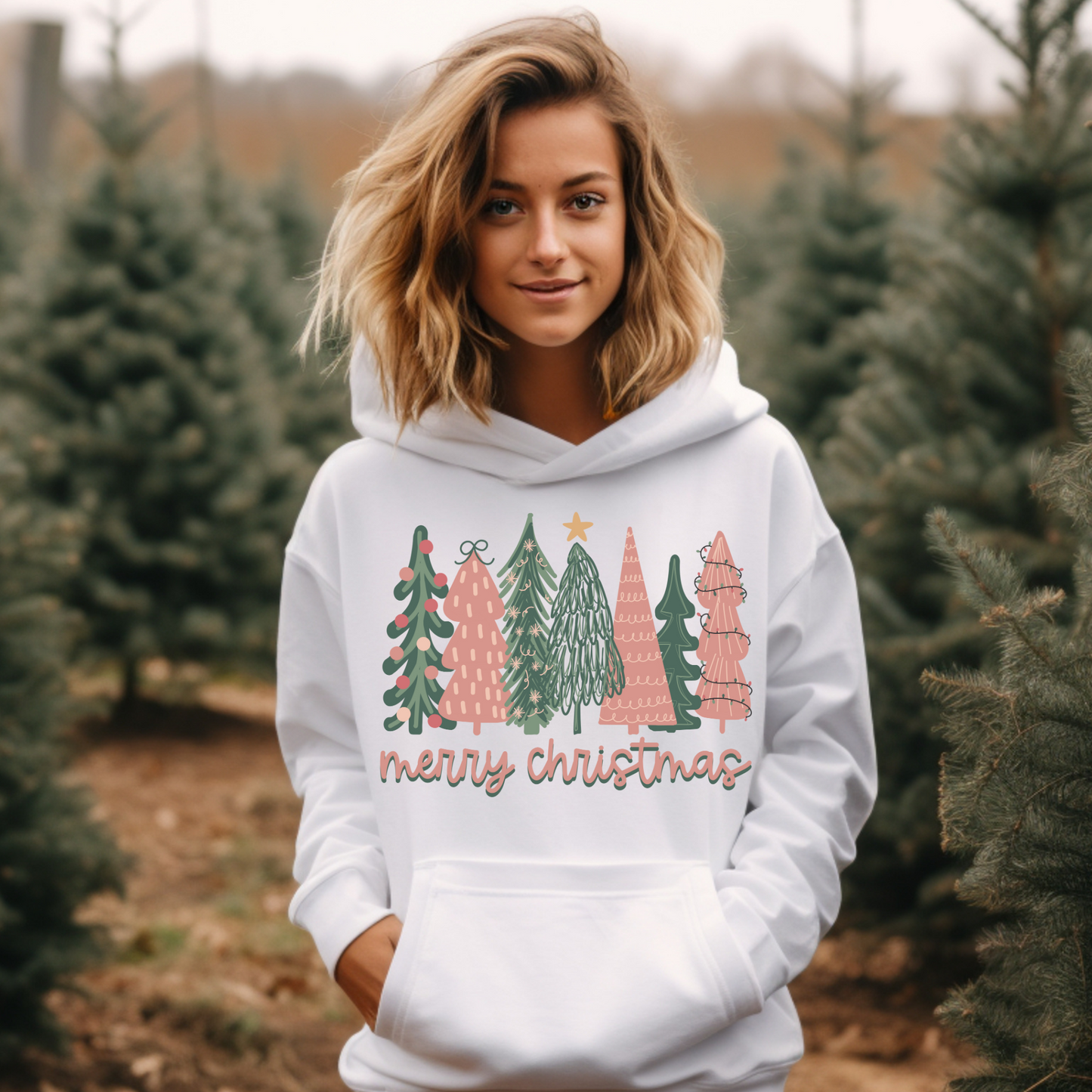 Merry Christmas Pink