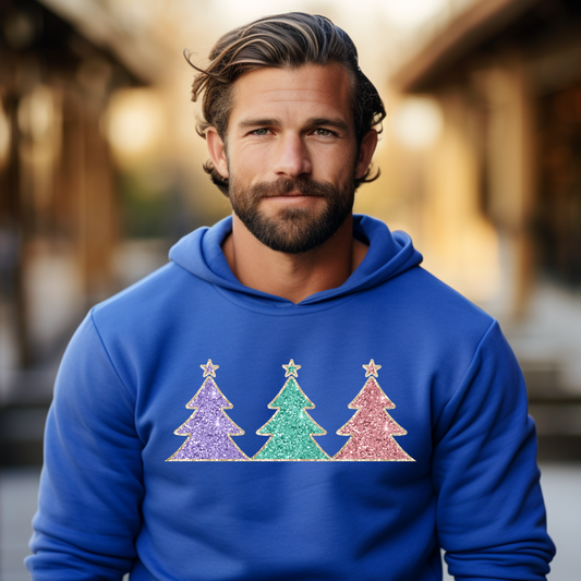 Glitter Christmas Trees