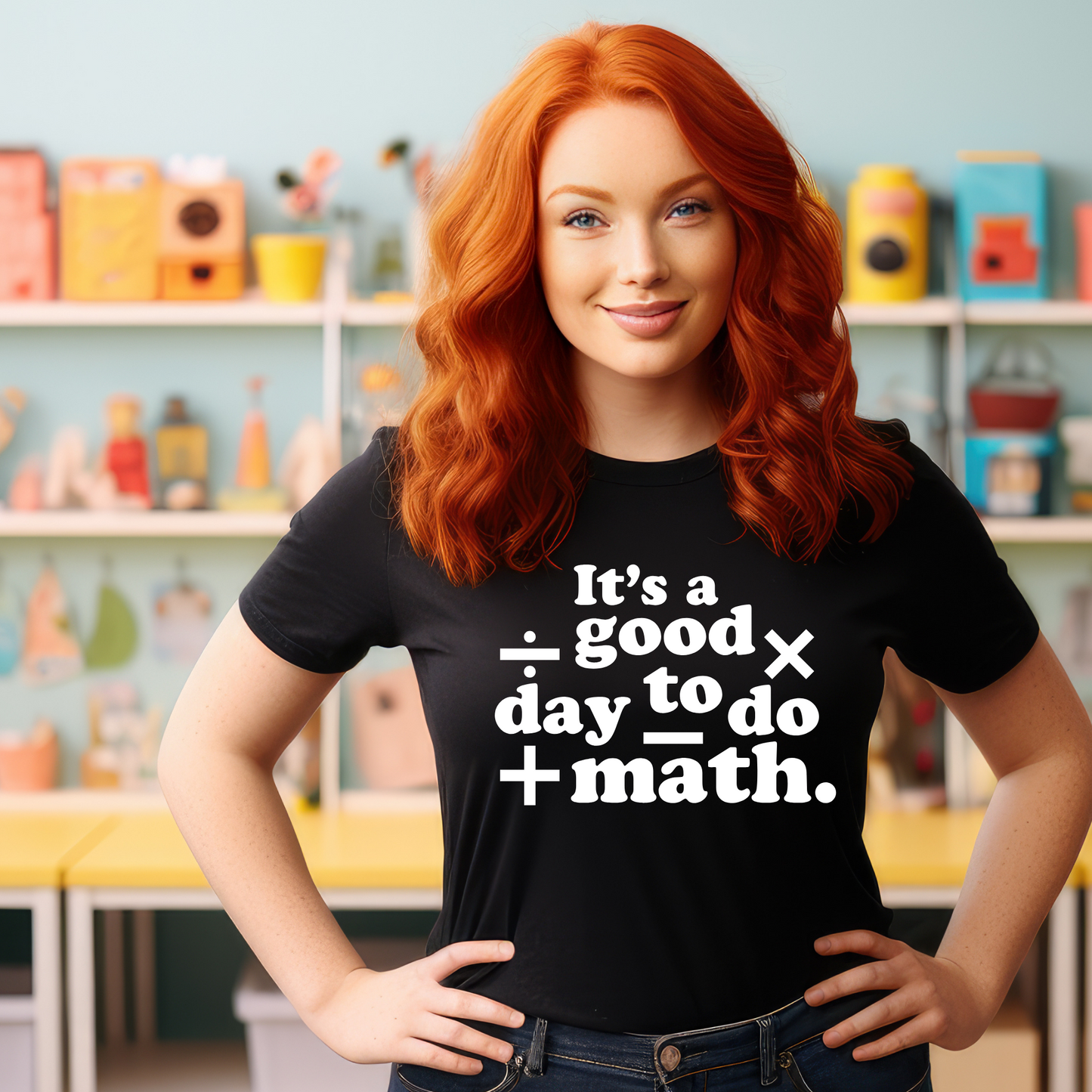 Good Day to do Math White