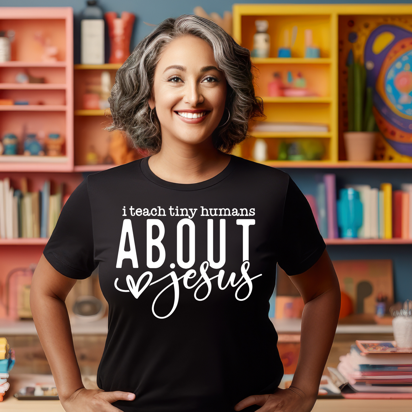 Teach About Jesus - White